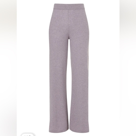 NAADAM Fisherman Pants XS Purple Wool Cashmere Blend - Picture 5 of 14